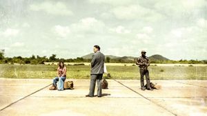 Meeting with Pol Pot's poster