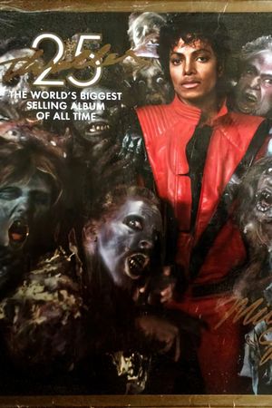 Michael Jackson 25th Anniversary of Thriller's poster