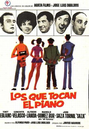 Los que tocan el piano's poster