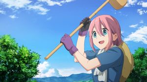 Laid-Back Camp Movie's poster