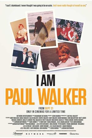 I Am Paul Walker's poster