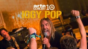 Iggy Pop Live at La Gaîté Lyrique, Paris's poster