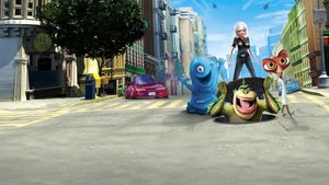 Monsters vs. Aliens's poster