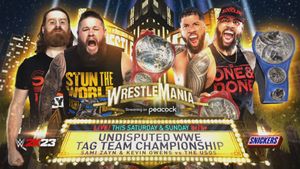 WWE WrestleMania 39 Saturday's poster