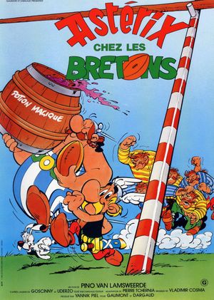Asterix in Britain's poster