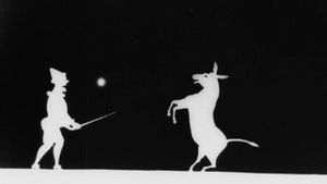 The Clown and His Donkey's poster