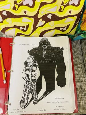 The Angry Black Girl and Her Monster's poster