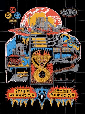 King Gizzard & The Lizard Wizard - Live in Barcelona (Night 1)'s poster