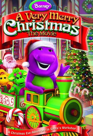 Barney: A Very Merry Christmas: The Movie's poster