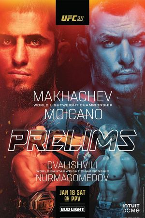 UFC 311: Makhachev vs. Tsarukyan 2's poster
