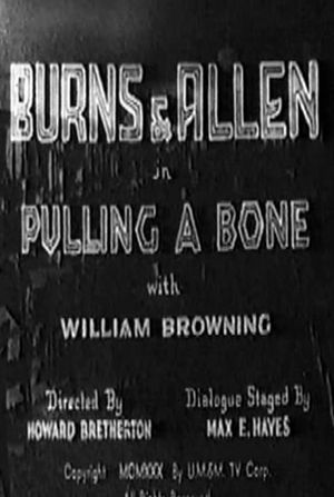 Pulling a Bone's poster