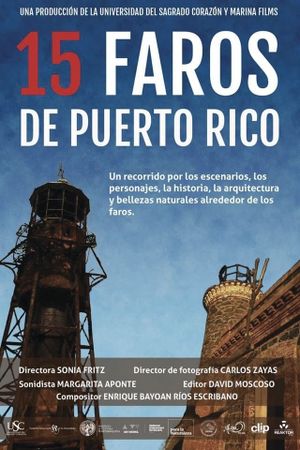 15 Lighthouses of Puerto Rico's poster