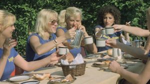 Six Swedish Girls in a Boarding School's poster