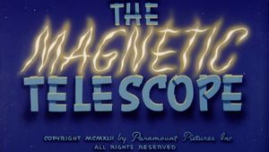 The Magnetic Telescope's poster