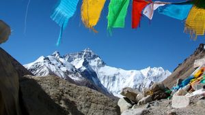 Under The Eye Of Qomolangma's poster
