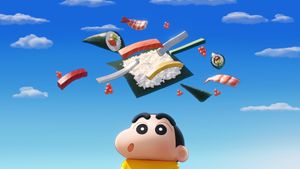 Shin Jigen! Crayon Shin-chan the Movie's poster