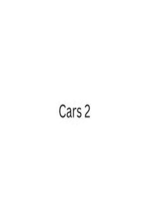 Cars 2's poster