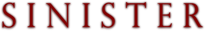 Sinister's poster