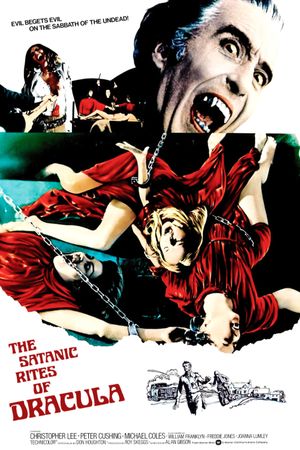 The Satanic Rites of Dracula's poster