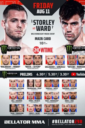 Bellator 298: Storley vs. Ward's poster