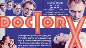 Doctor X's poster