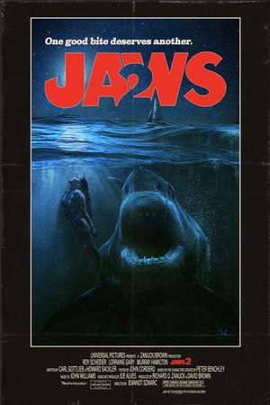 Jaws 2's poster