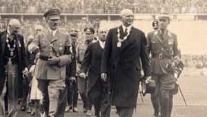 Hitler's Olympics's poster