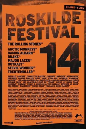 Arctic Monkeys Live at Roskilde Festival 2014's poster