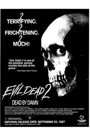 Evil Dead II's poster