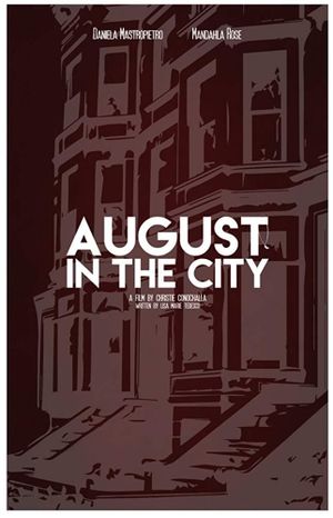 August in the City's poster