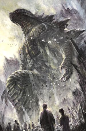 Godzilla's poster