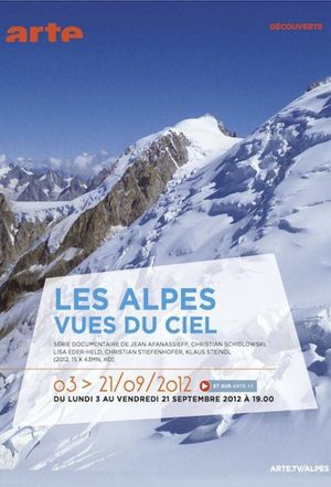 The Alps from above's poster