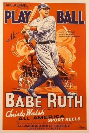 Play Ball with Babe Ruth's poster