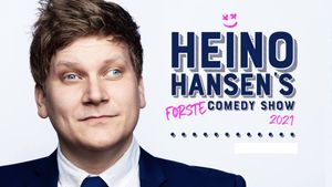 Heino Hansens første comedy show's poster