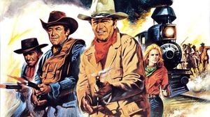The Train Robbers's poster