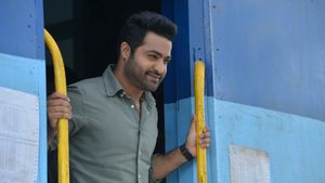 Aravindha Sametha's poster