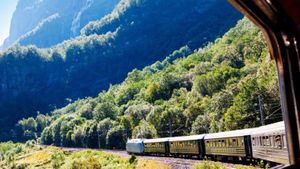 Slow TV: Train Ride Bergen to Oslo's poster
