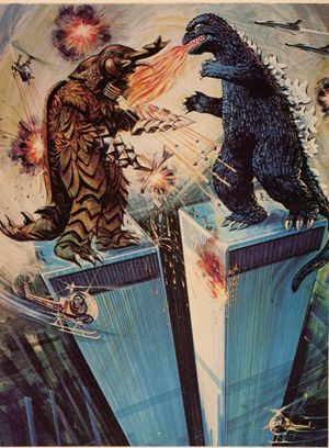 Godzilla vs. Megalon's poster