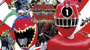 Ressha Sentai ToQger vs. Kyoryuger: The Movie's poster