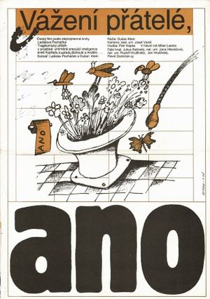 Vázení prátelé, ano's poster
