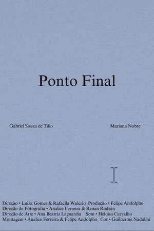 Ponto Final's poster