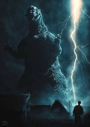 Godzilla's poster