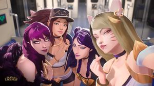 From League of Legends to K-Pop Sensations: The K/DA Story's poster