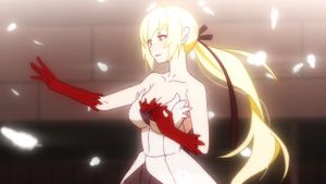 Kizumonogatari Part 2: Nekketsu's poster