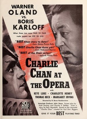 Charlie Chan at the Opera's poster