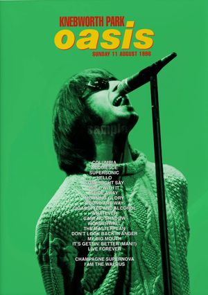 Oasis Live at Knebworth's poster