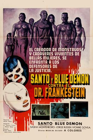 Santo and Blue Demon vs. Dr. Frankenstein's poster