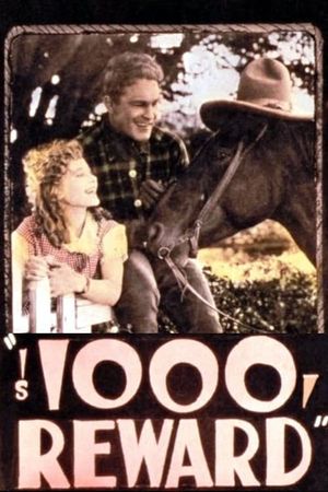 $1,000 Reward's poster