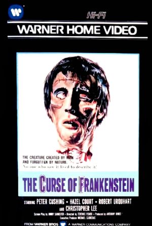 The Curse of Frankenstein's poster