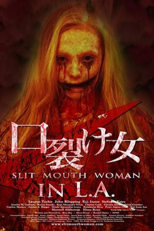 Slit Mouth Woman in LA's poster